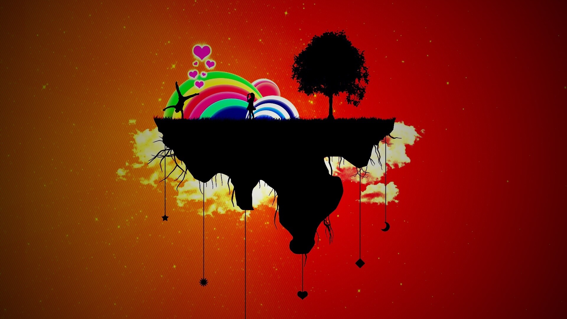 Векторный мир обои