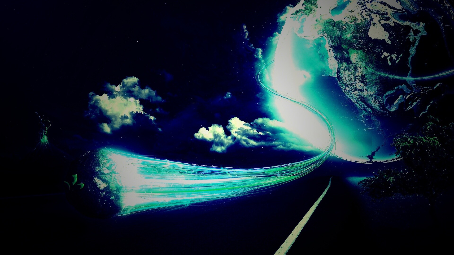 Полет с земли обои