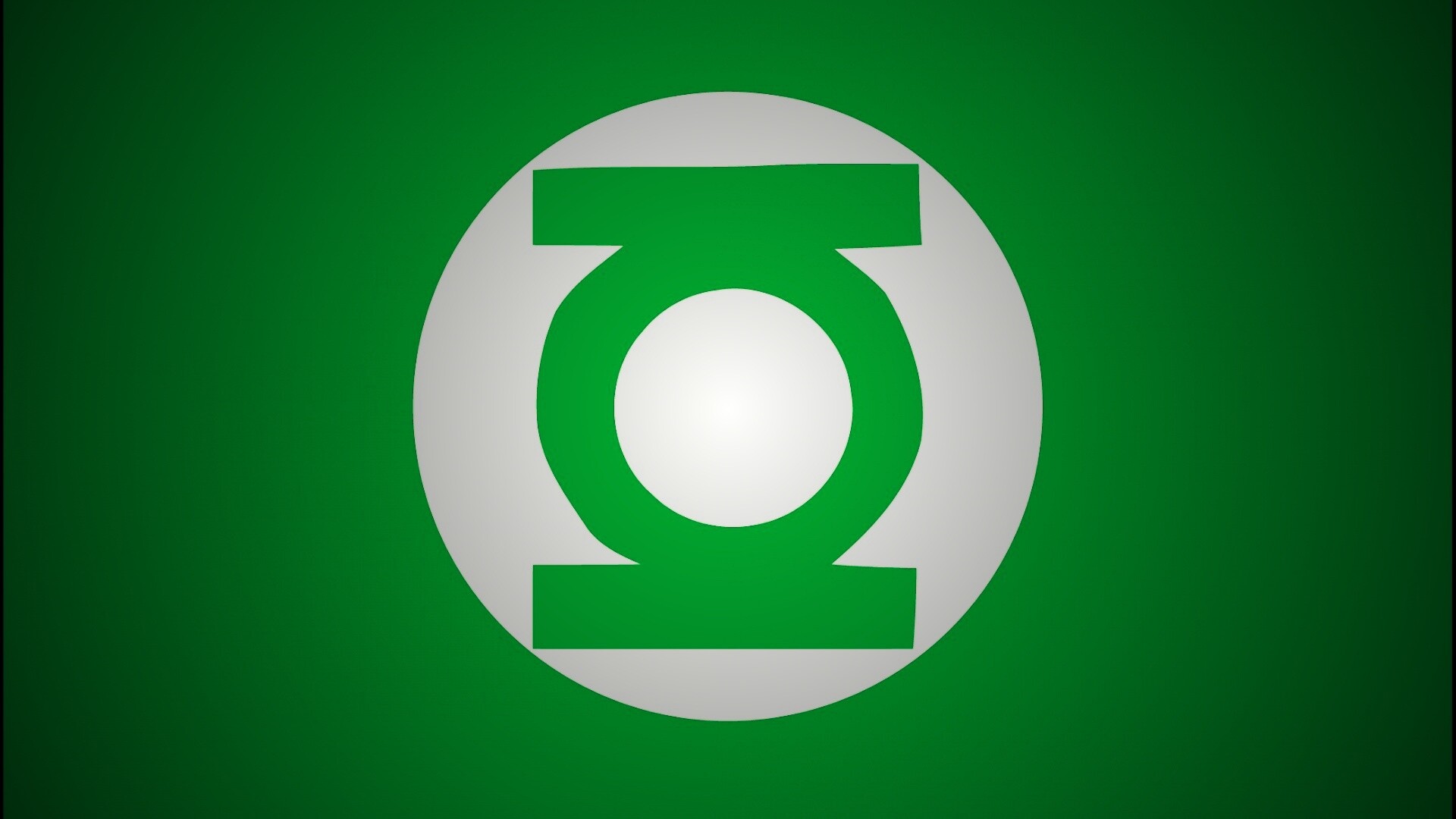 Знак Зеленого фонаря обои