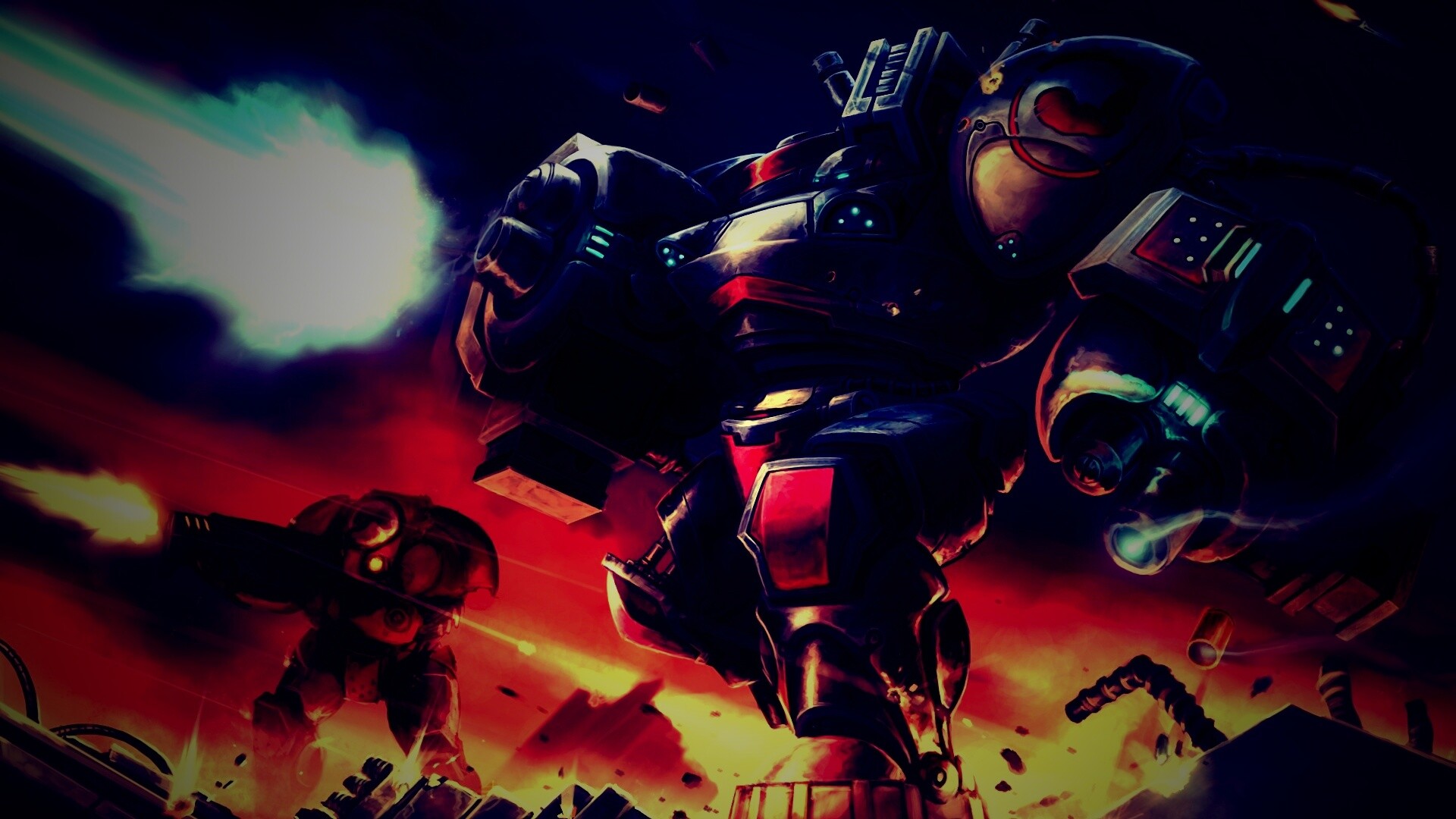 Терраны из StarCraft обои