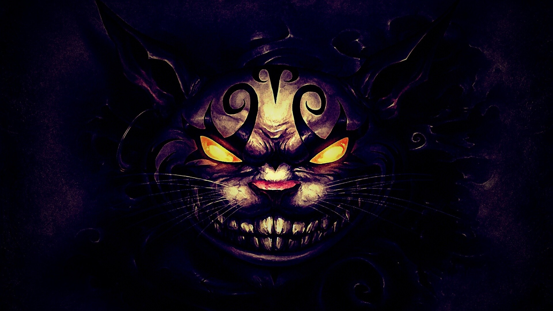 Чеширский кот American MacGee обои