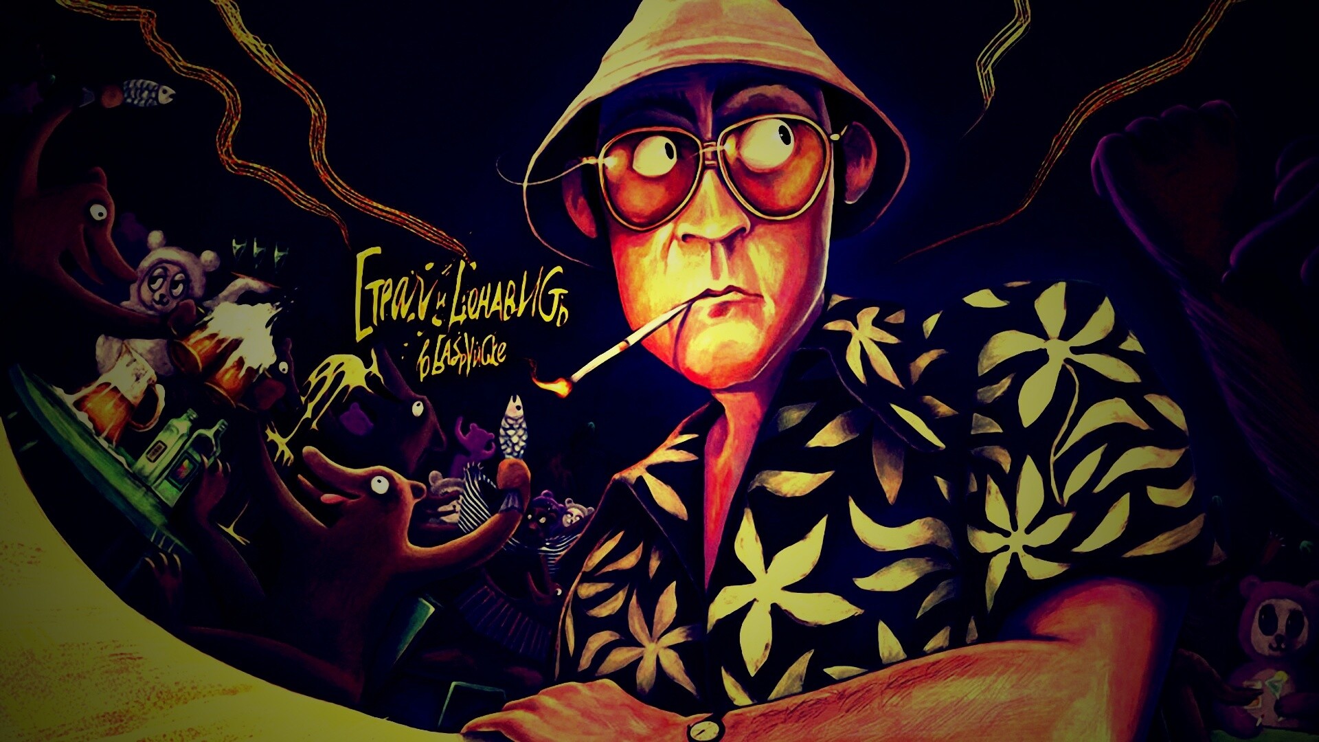 Страх и ненависть в Лас-Вегасе обои