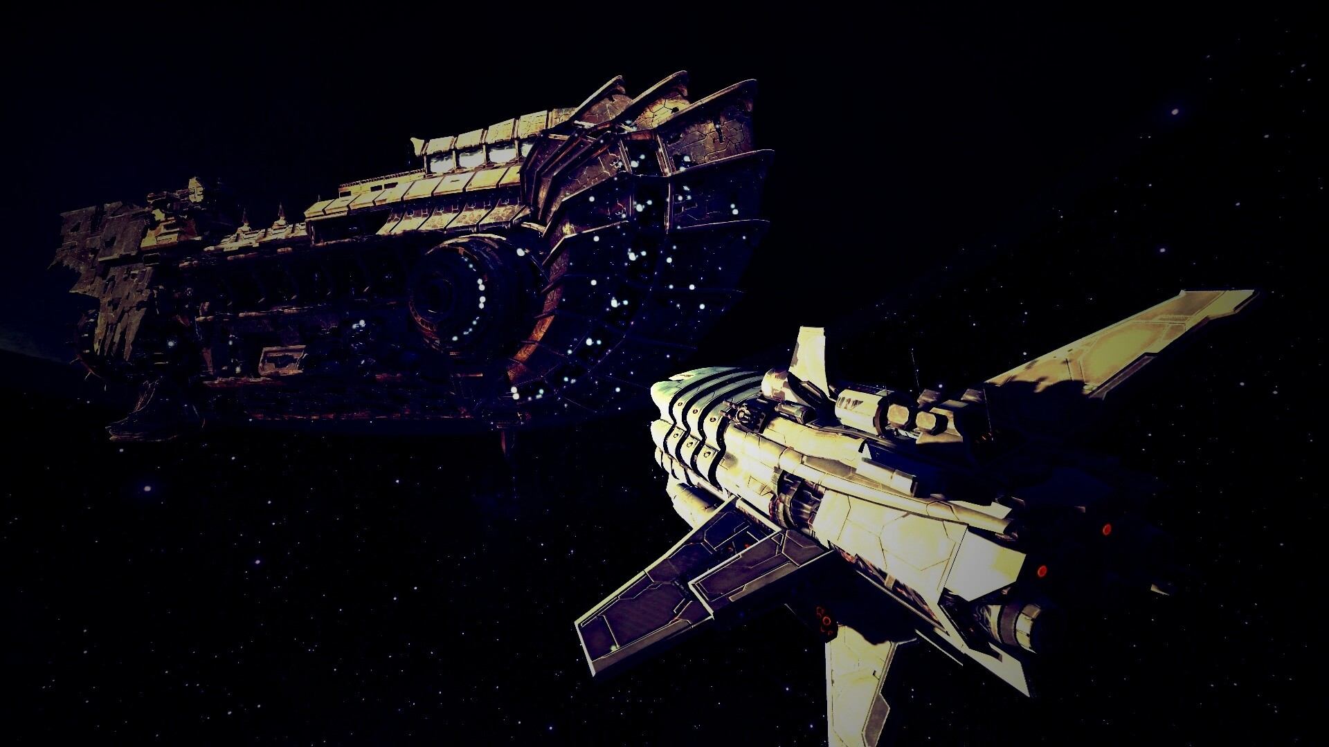 Космические корабли обои