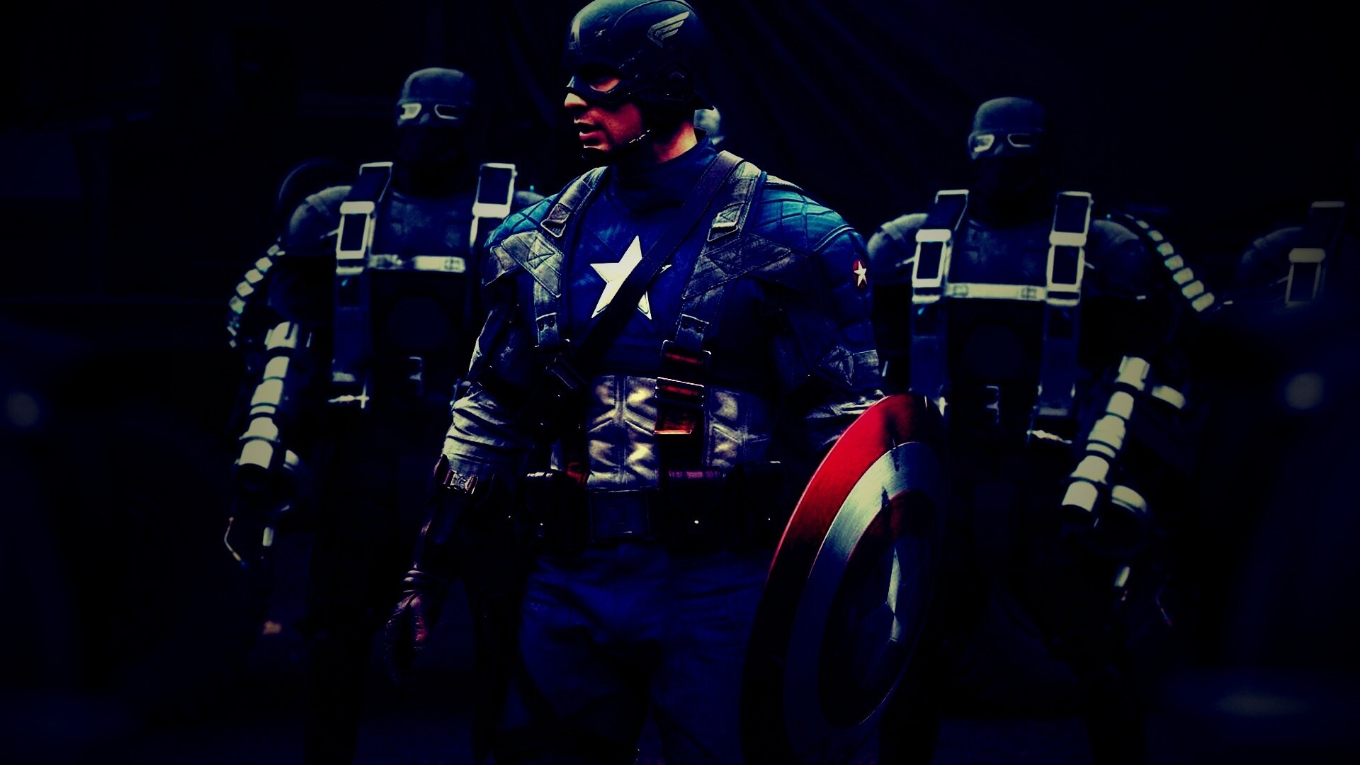 Капитан Америка обои