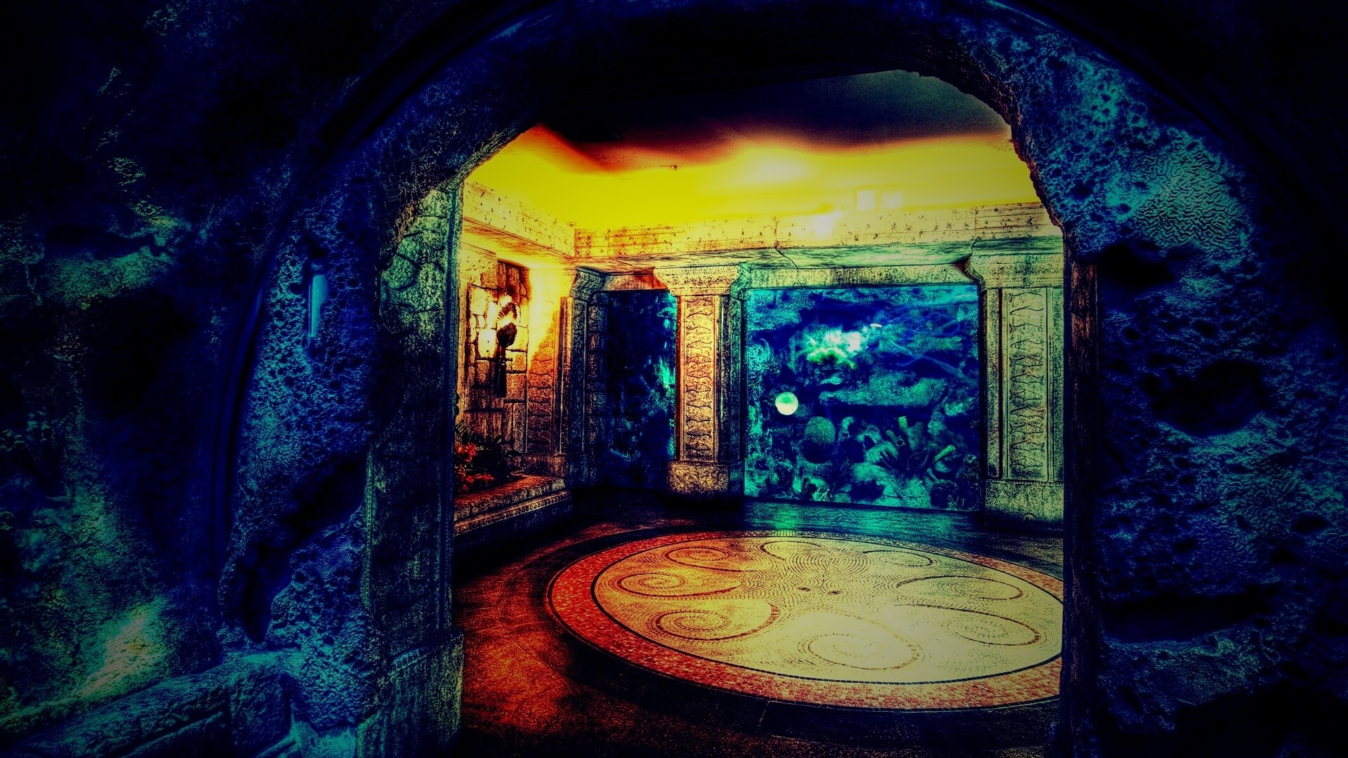 Аквариум обои