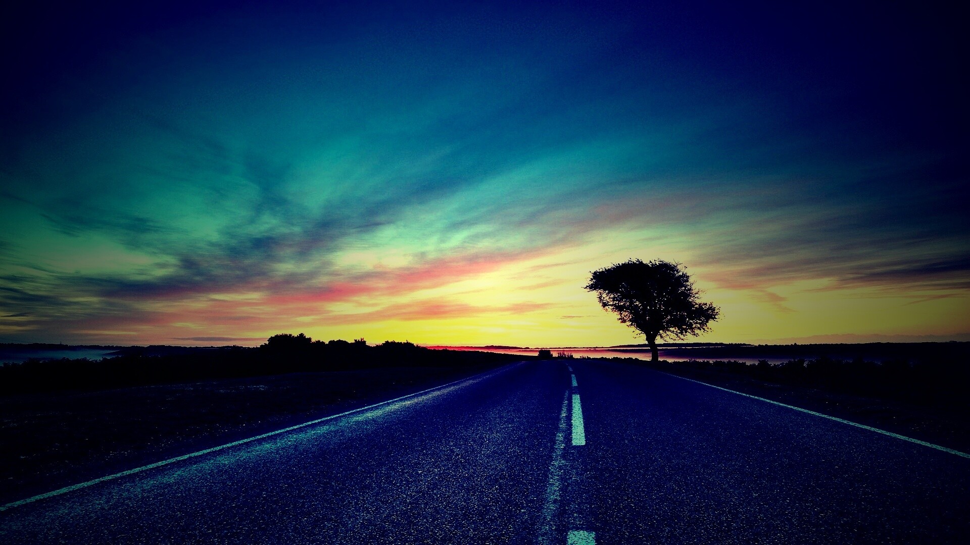 Дорога обои