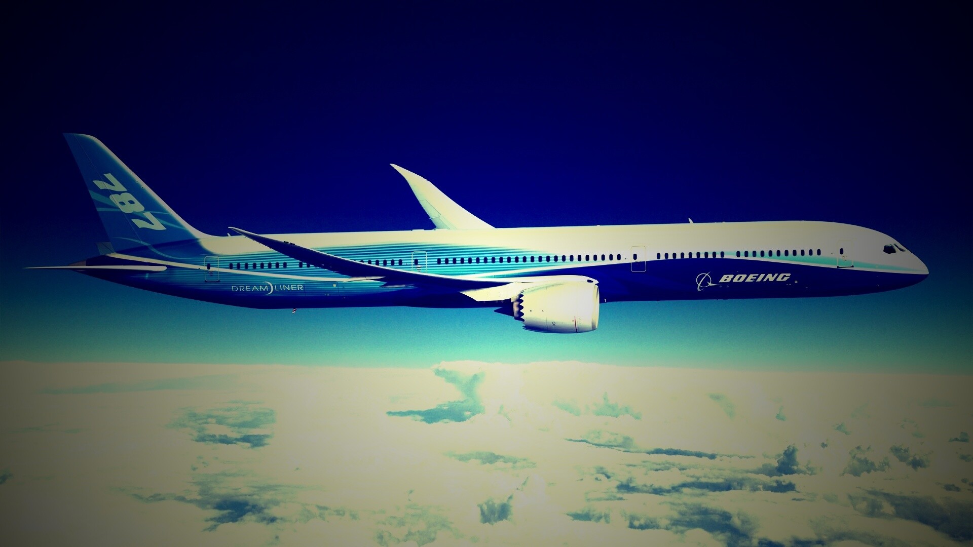 Боигн 787 обои