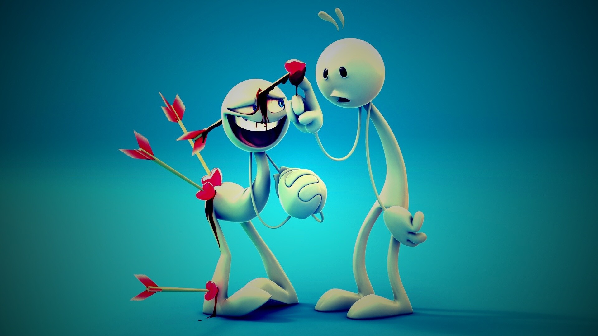 Да ты влюблен обои