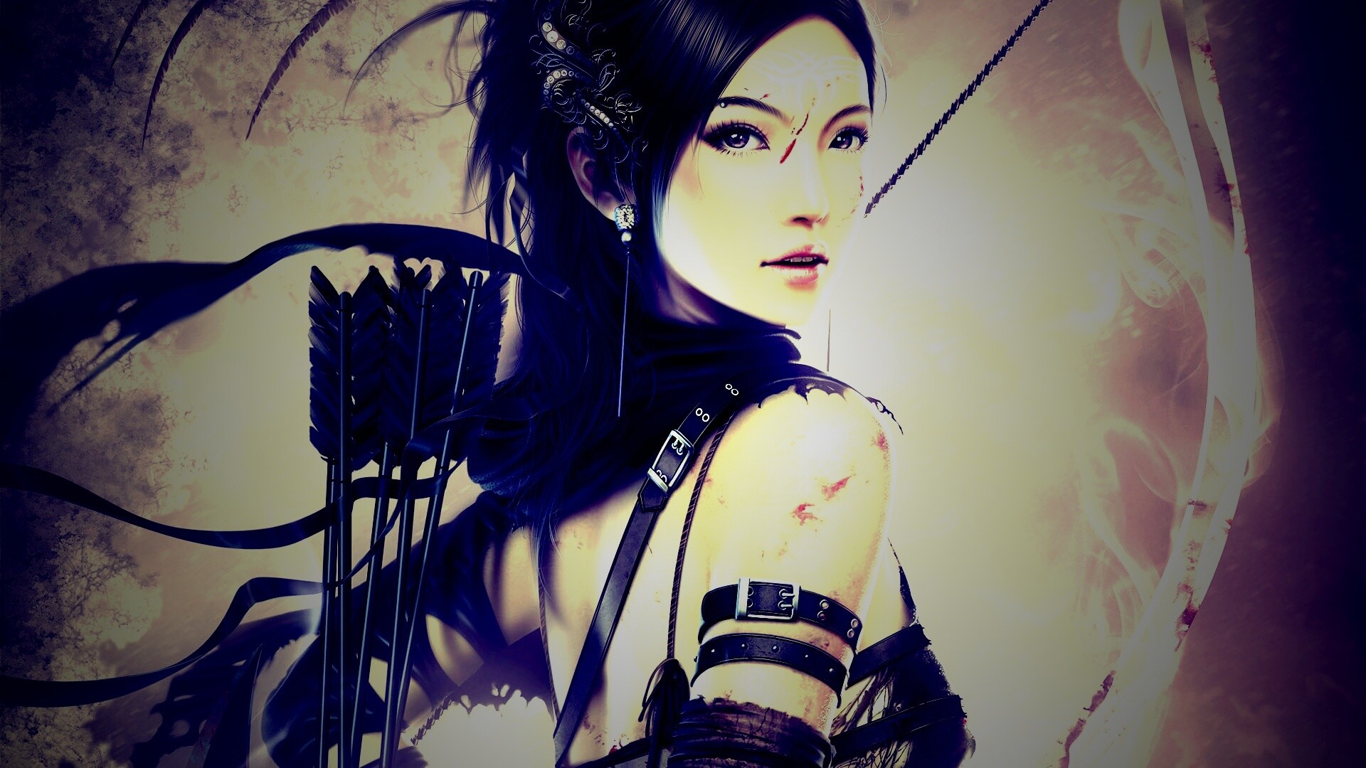 Лучница обои