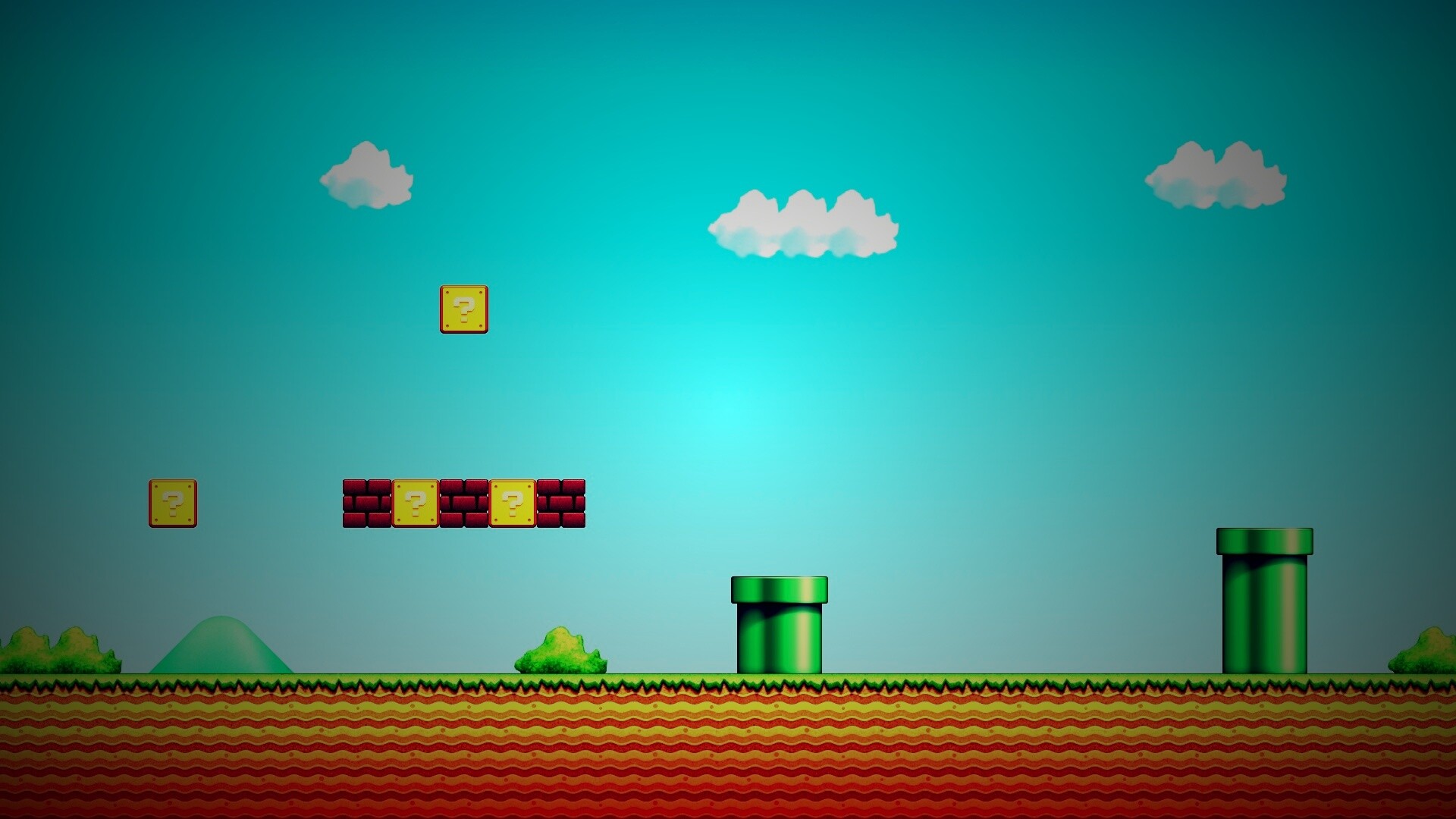 Мир супермарио обои