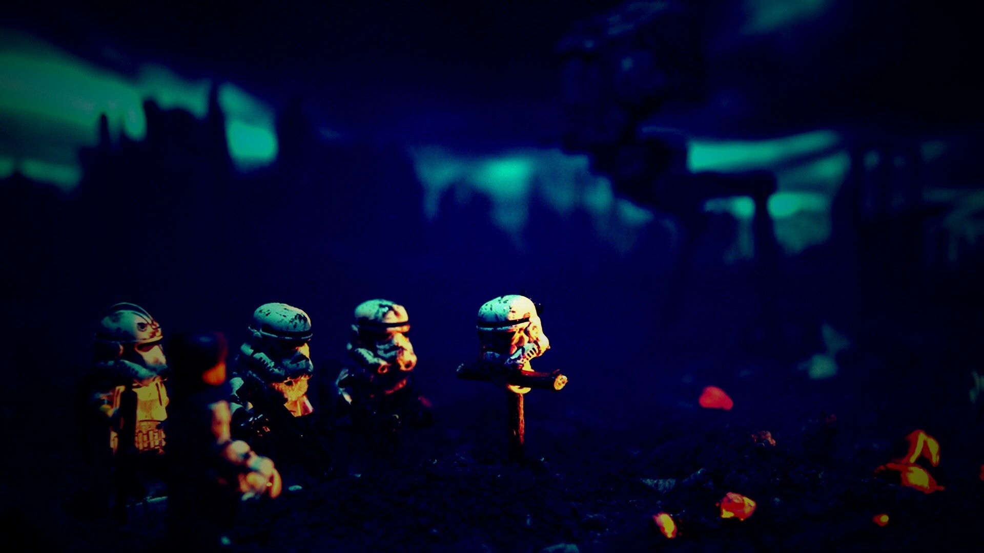 Могила Lego штурмовика обои