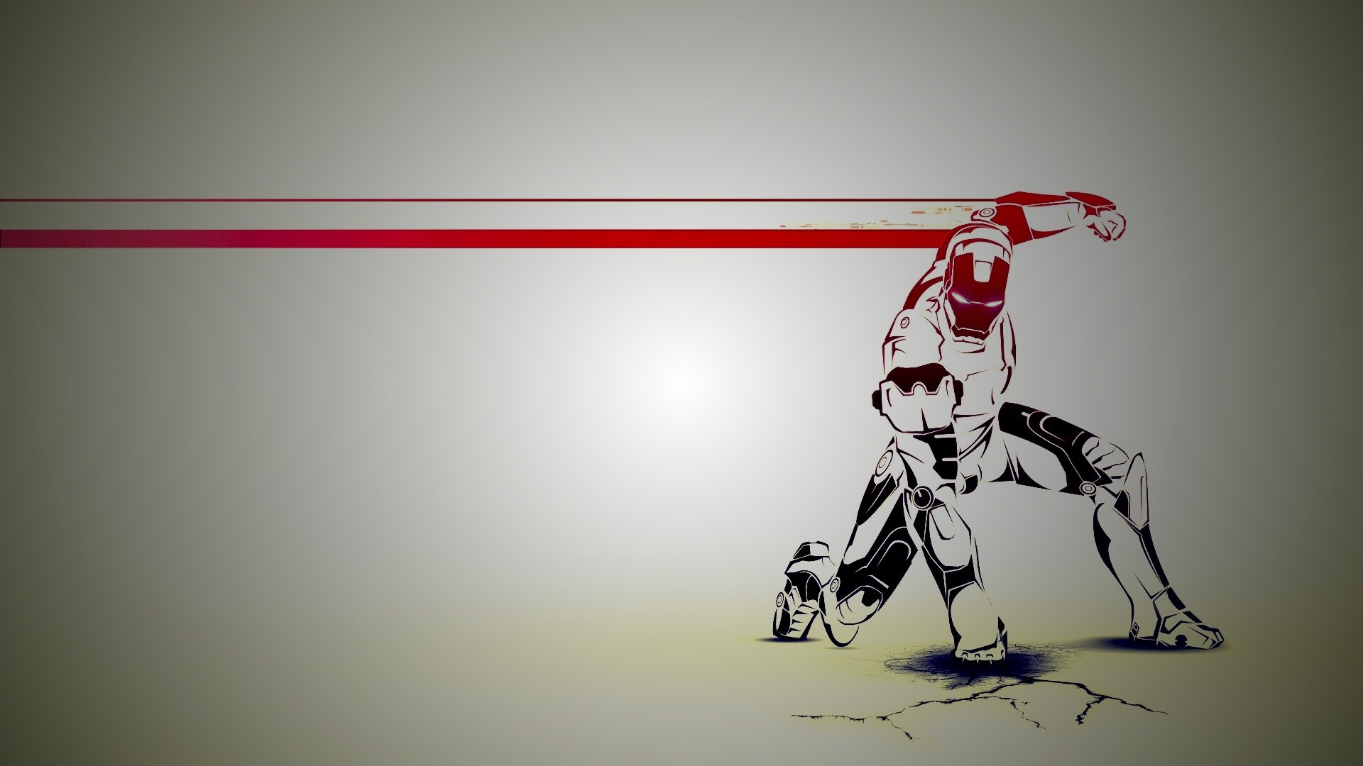 Векторный Железный Человек обои