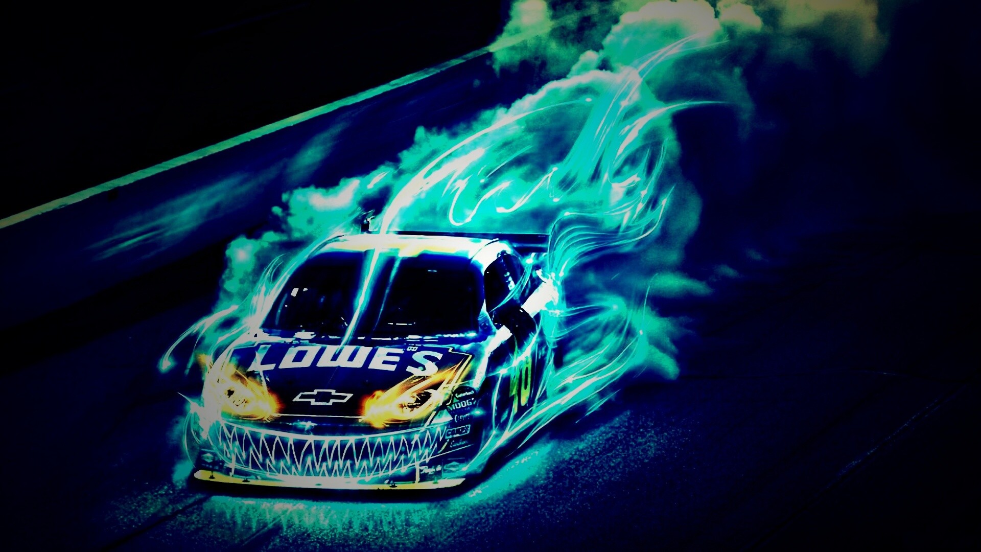 Дорожный монстр обои