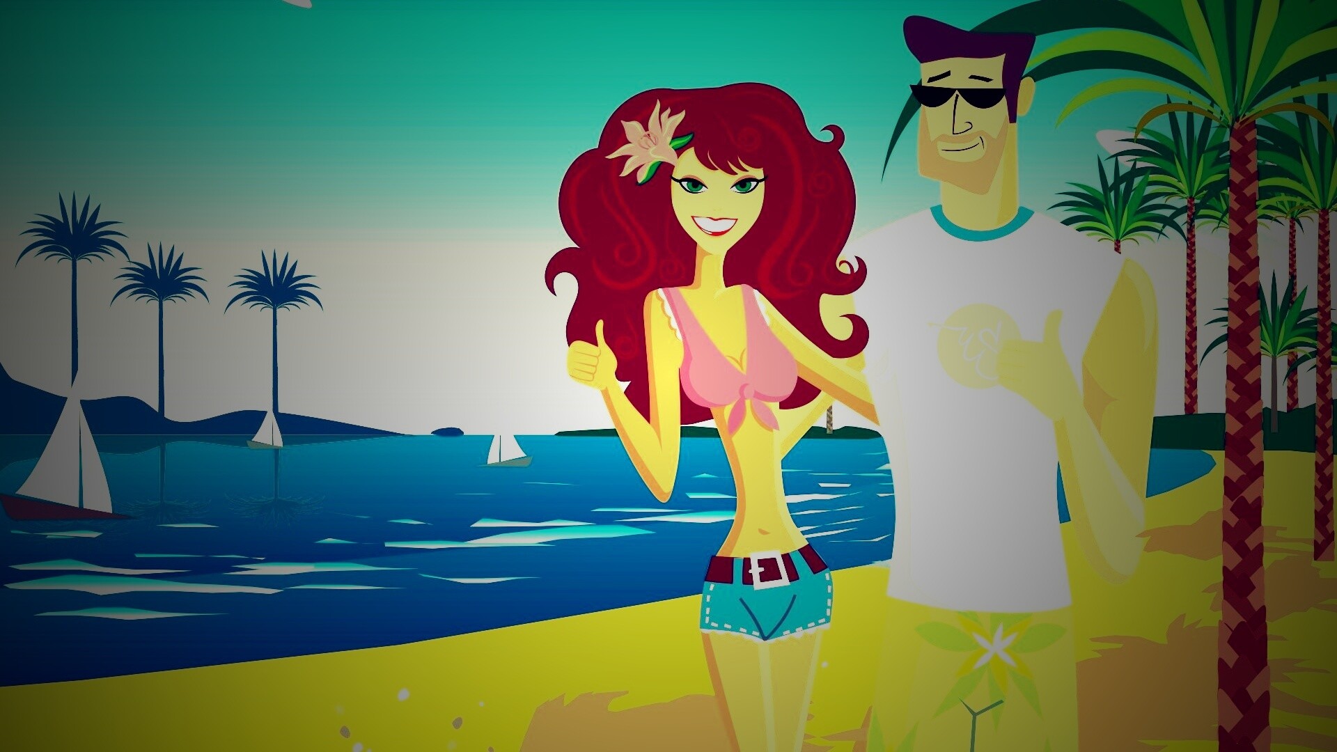 Отпуск на позитиве обои