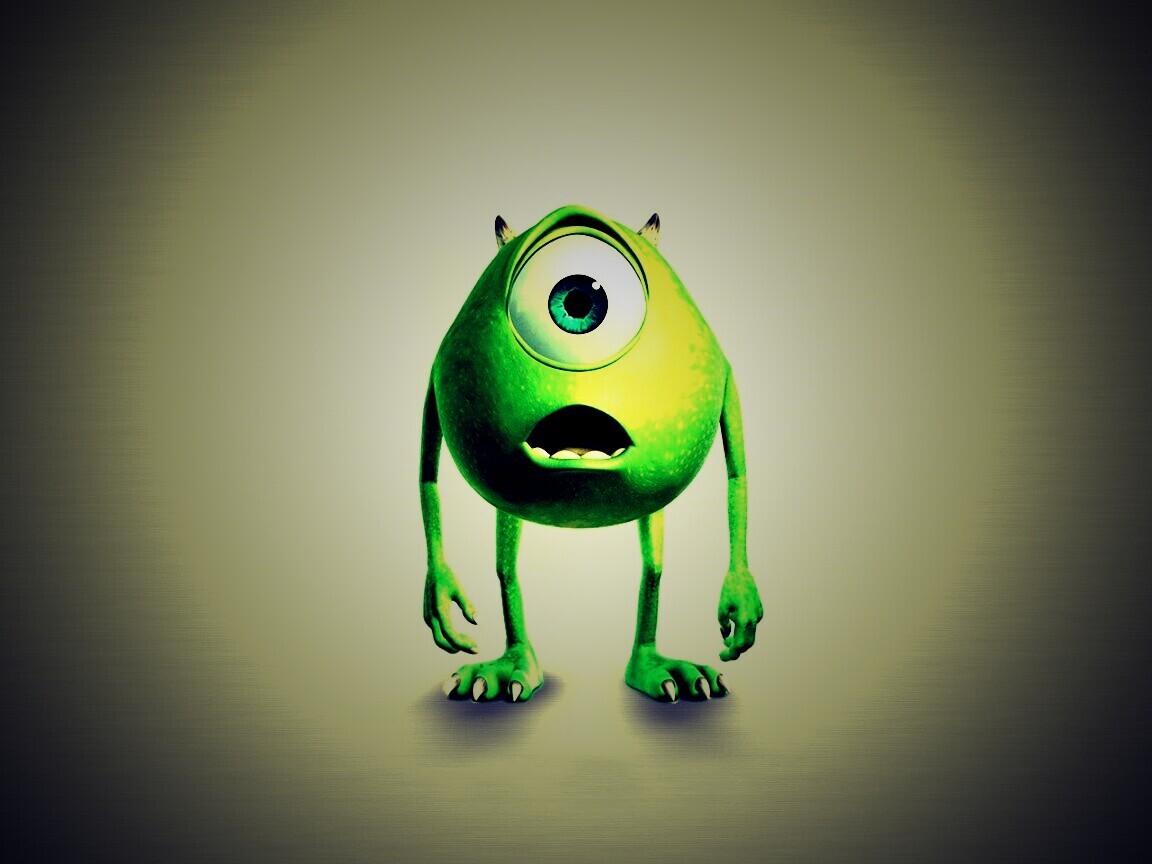 Майк из Корпорации Монстров обои