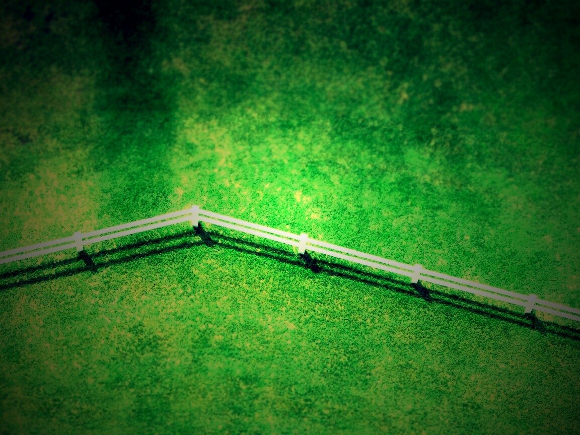 Белый заборчик обои