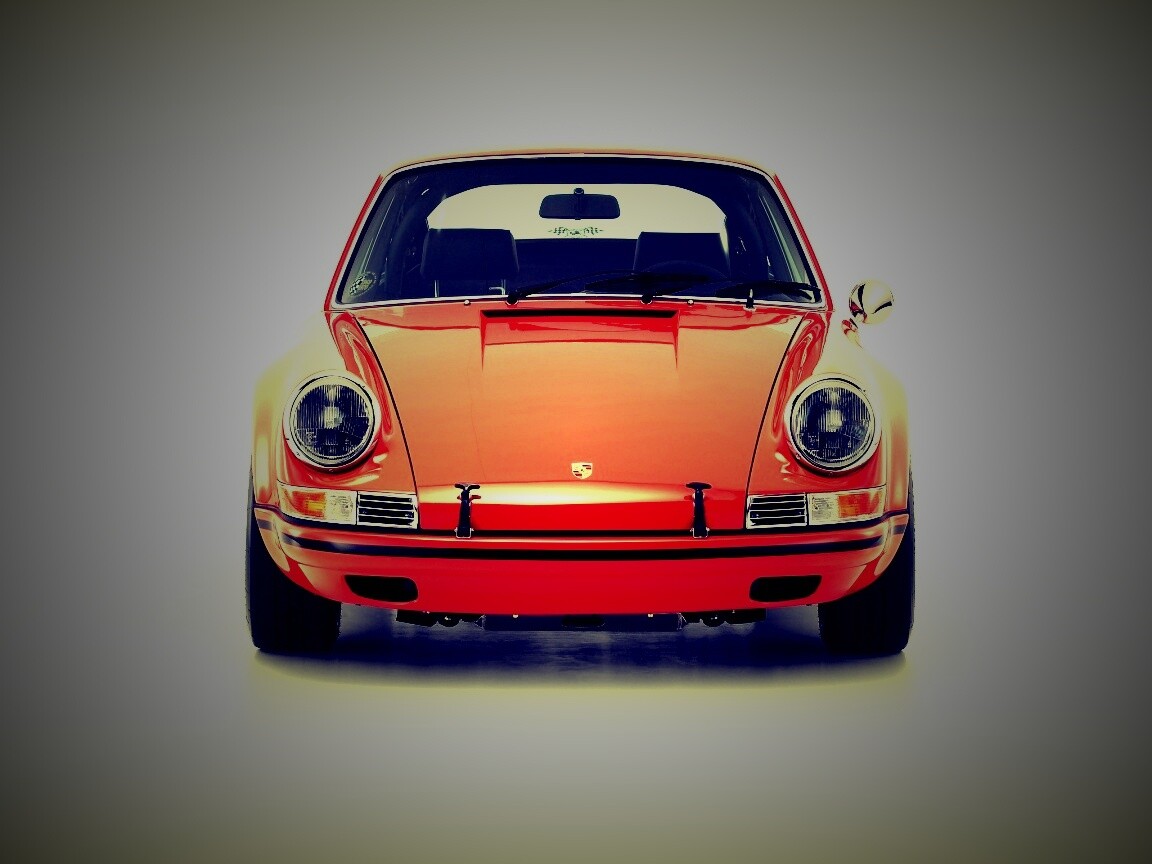 Лупоглазый порш обои