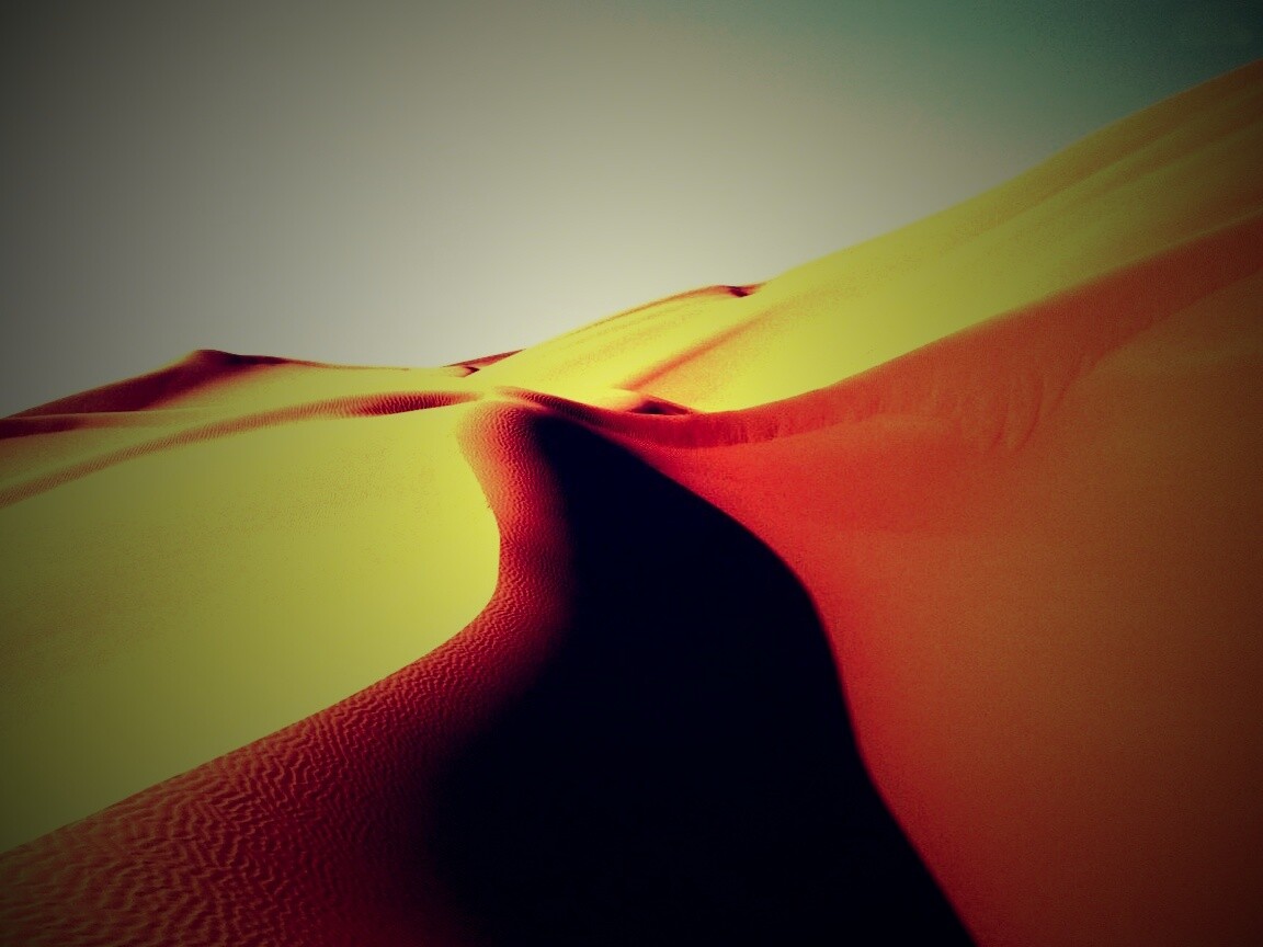 Барханы в пустыне обои