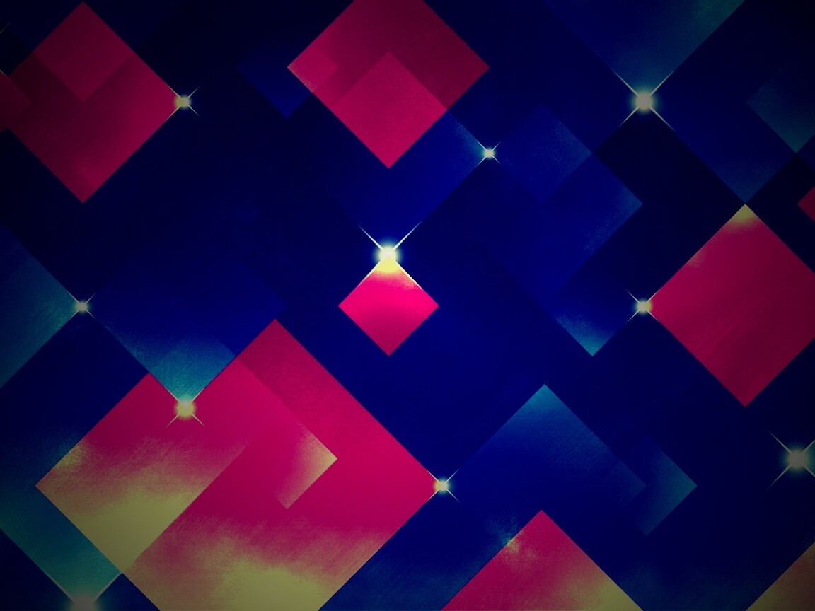 Красные и синие ромбы обои