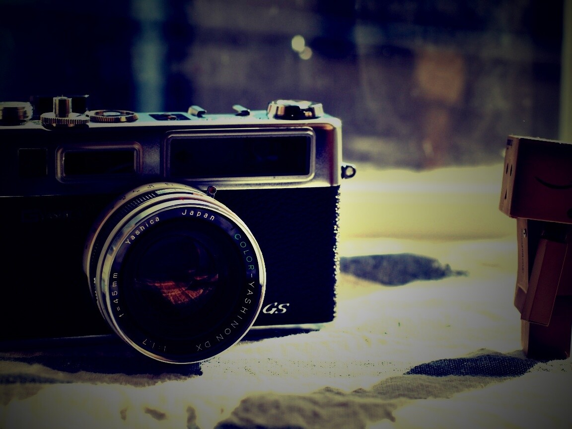 Данбо и ретро фотик обои