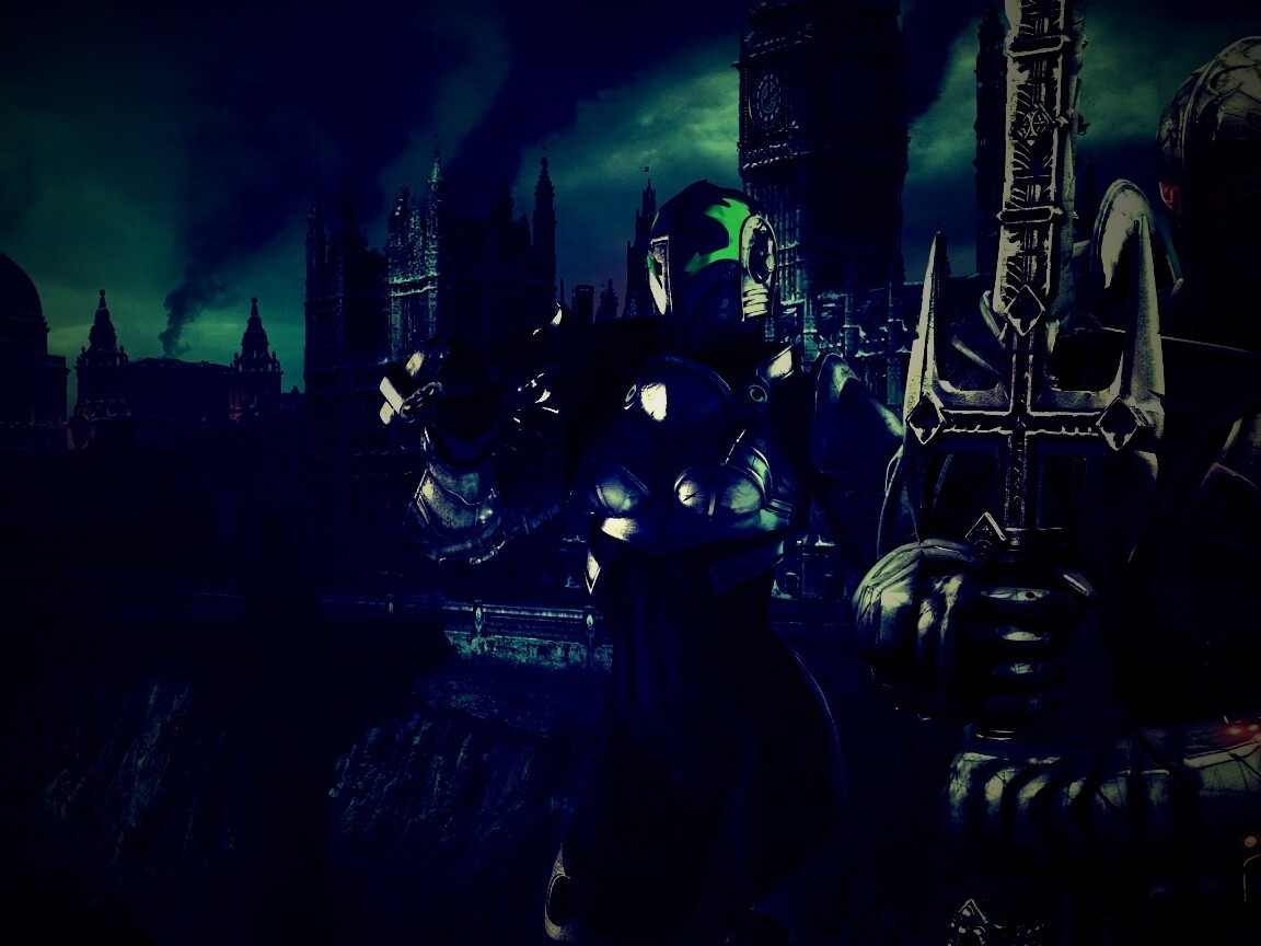 Постапокалиптический Лондон из игры обои