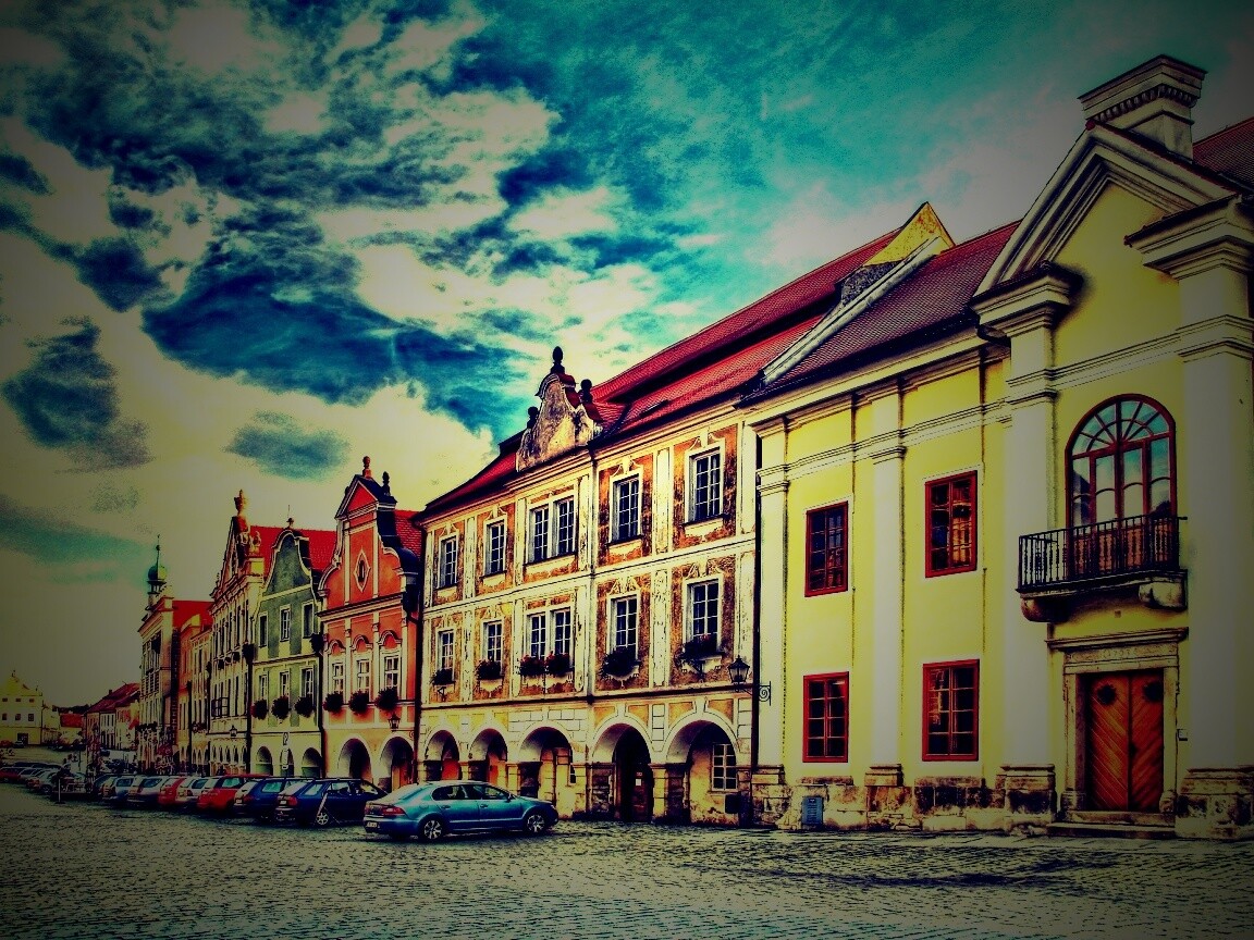 Домики в Чехии обои