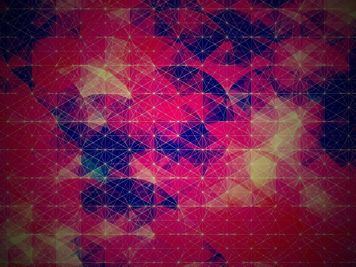 Круги и ромбы обои