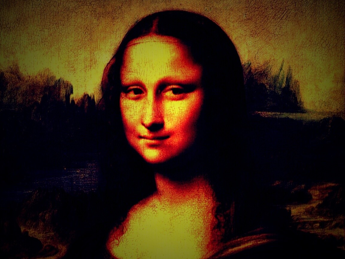 Картина Мона Лиза обои