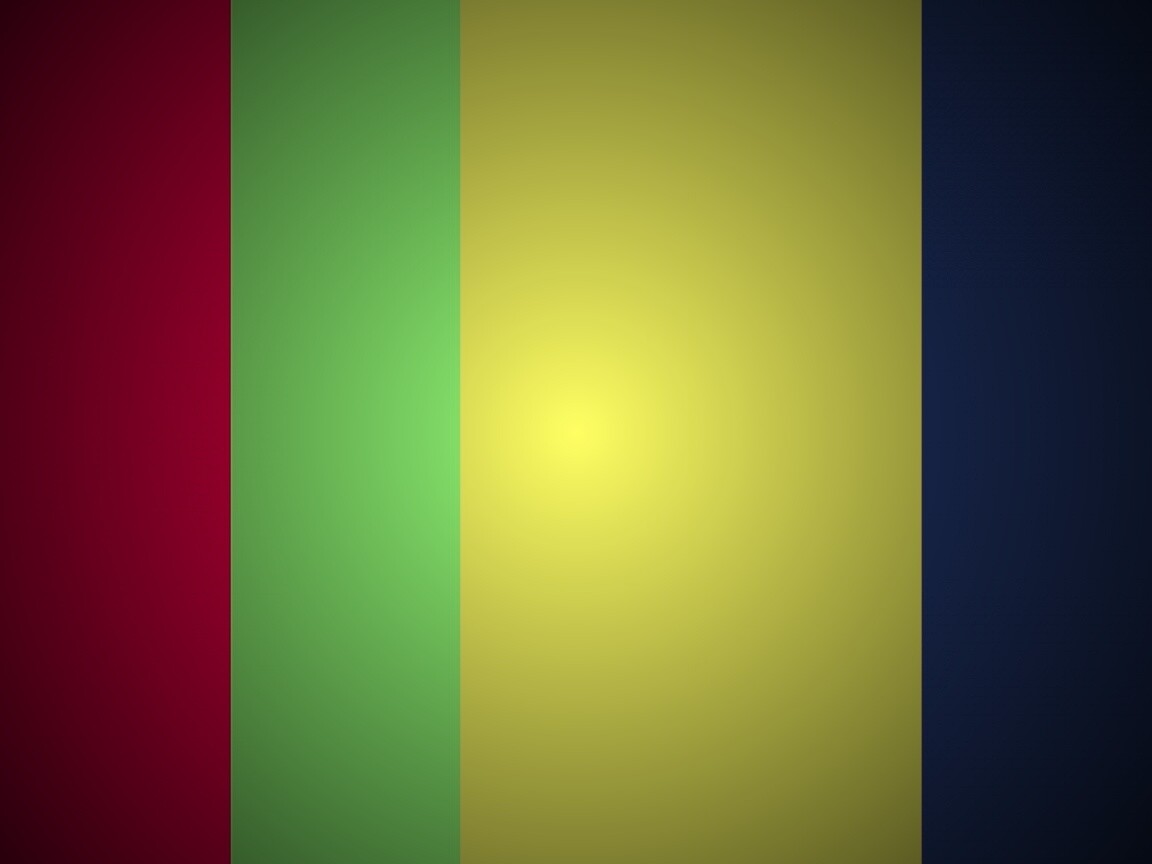 Широкие разноцветные полосы обои