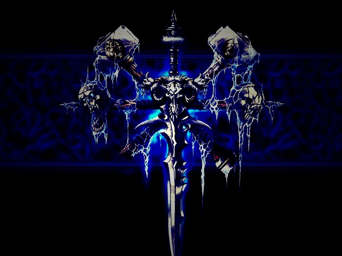 Логотип WarCraft Frothen Throne обои