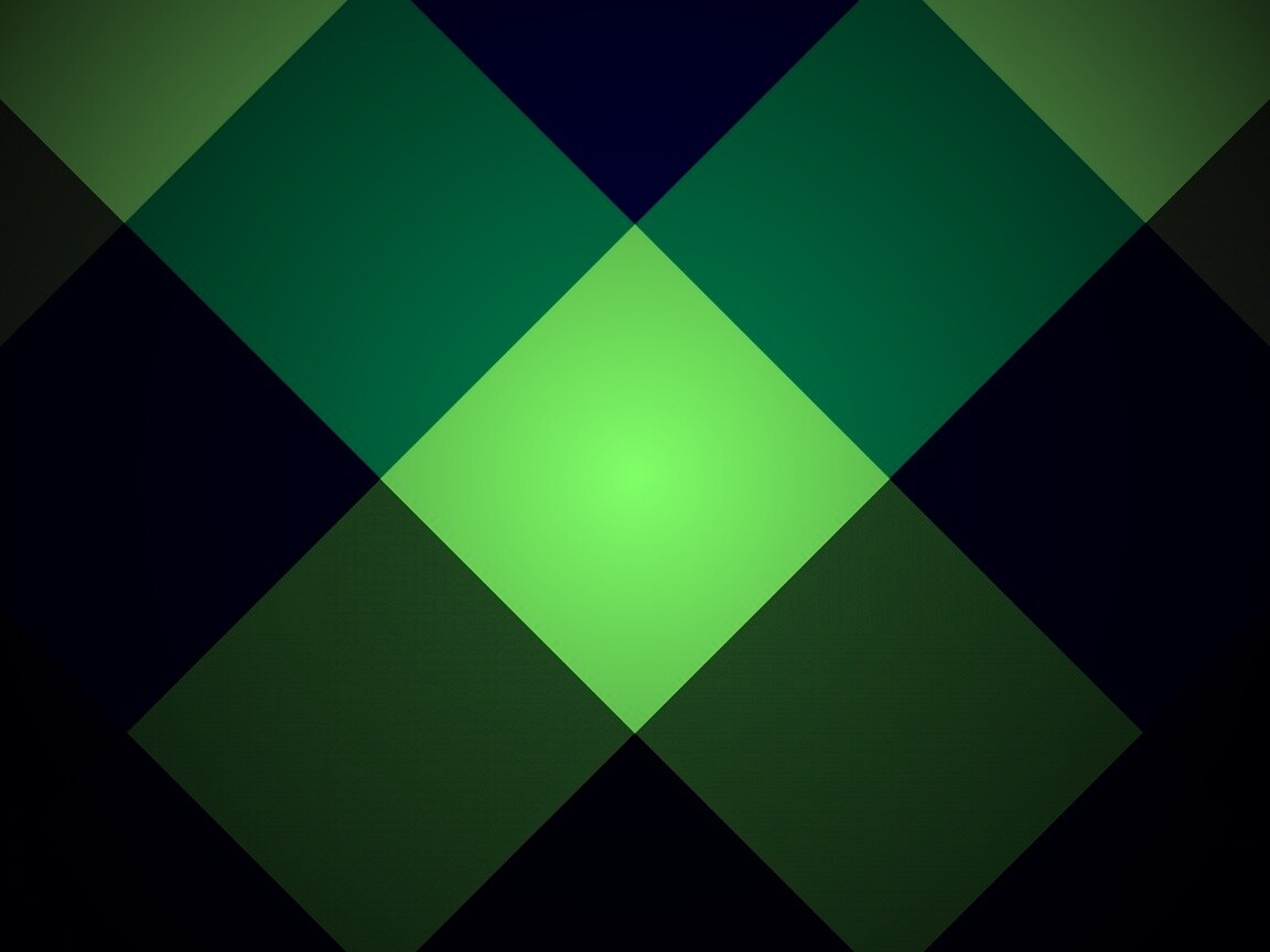 Ромбы зеелных тонов обои