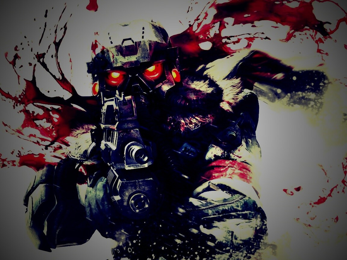 Боец в зимней форме обои