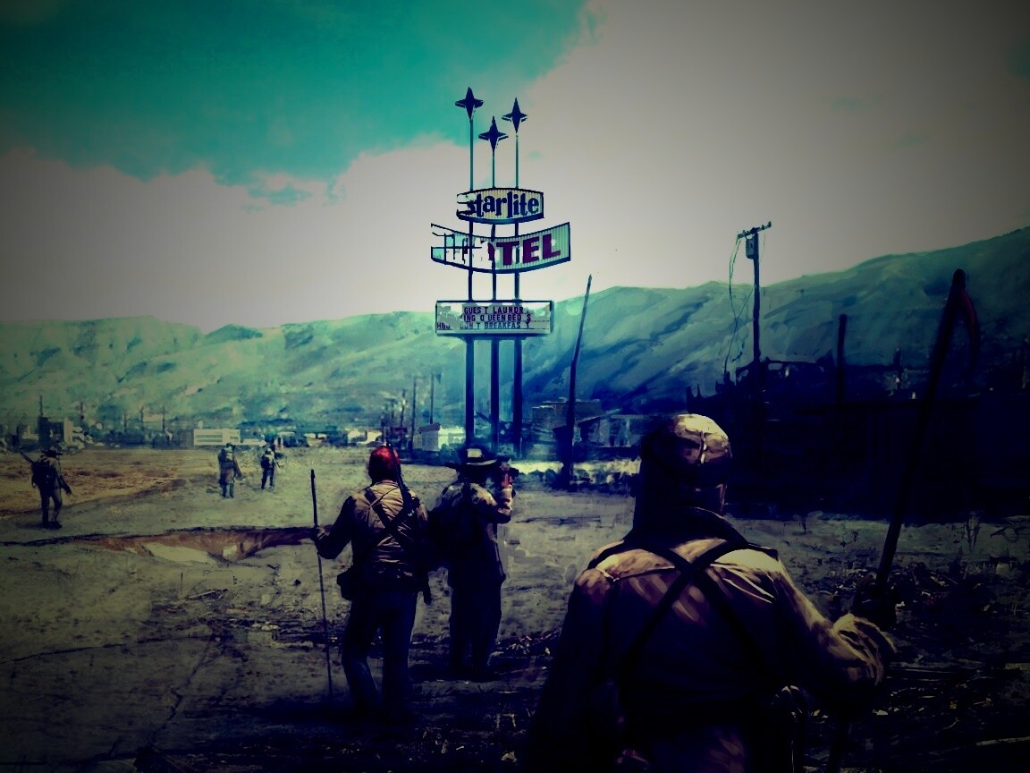 Постапокалиптический вид обои