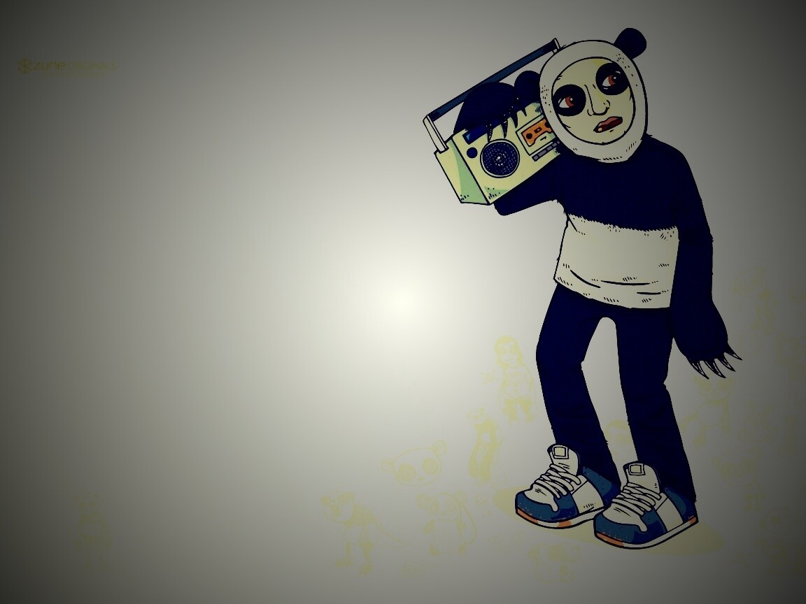 Панда - ньюэйдж обои