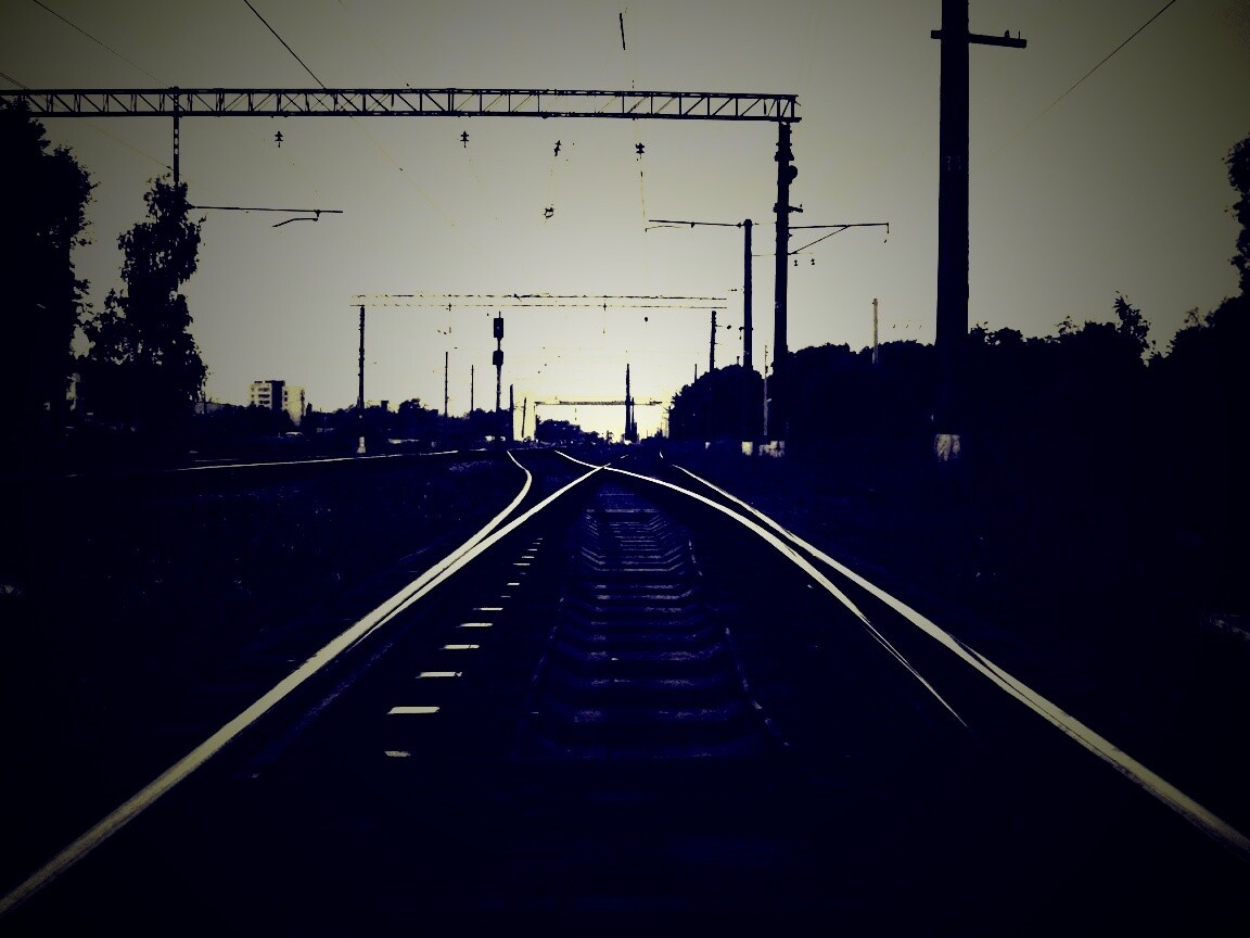 Железнодорожные пути обои