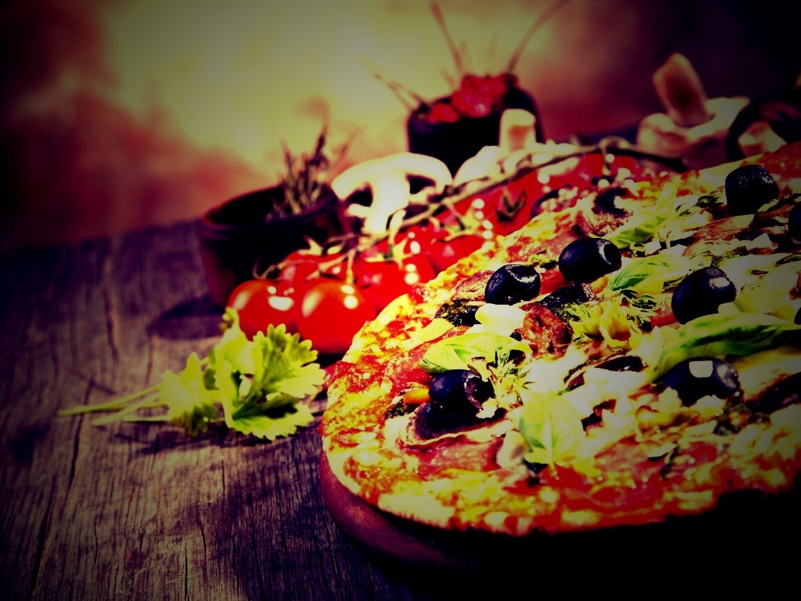 Аппетитная пицца обои
