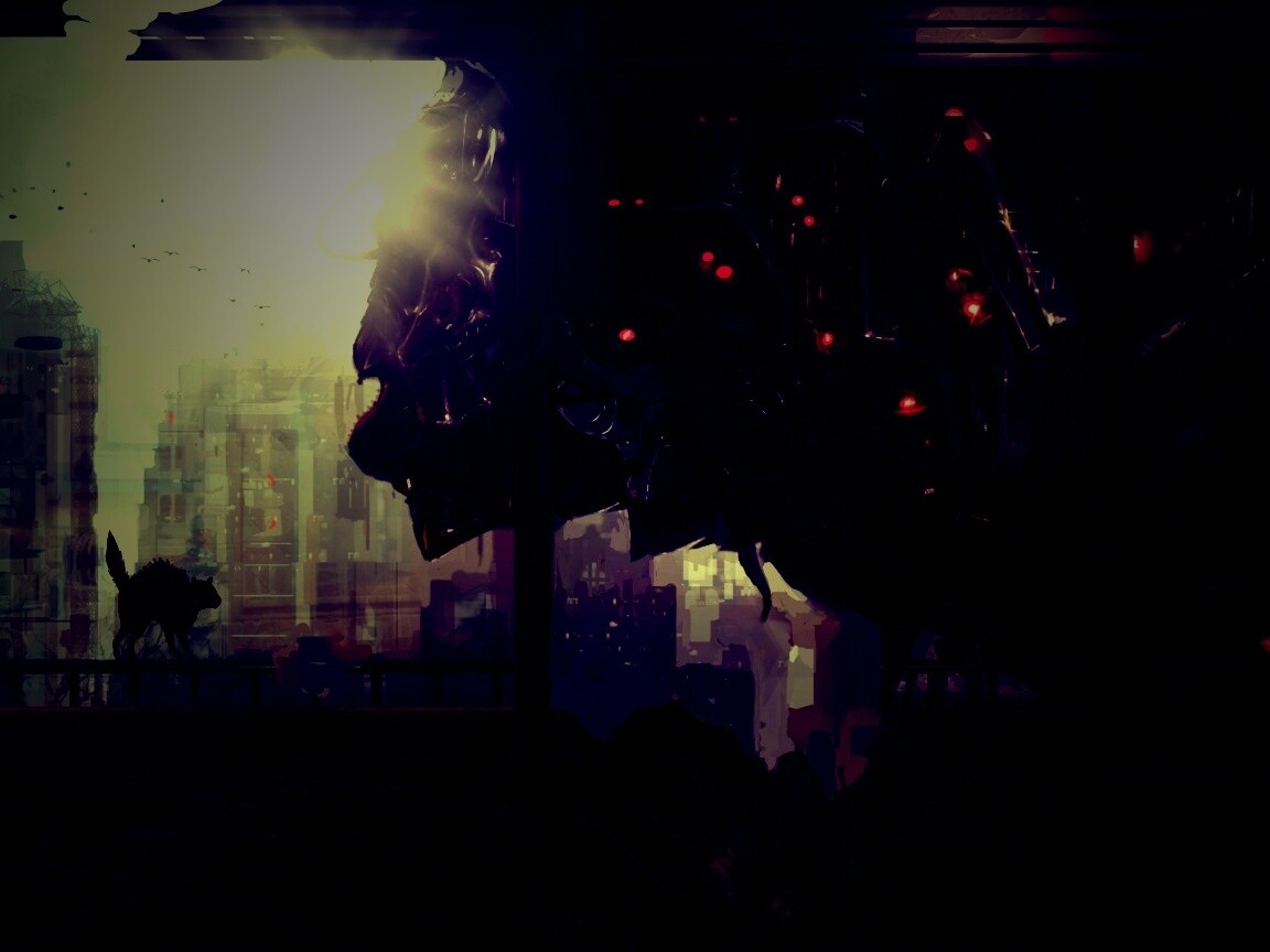 Кошкино удивление обои