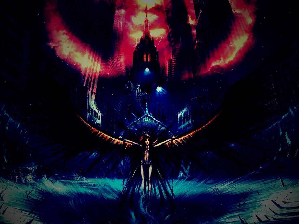 Тёмный ангел обои