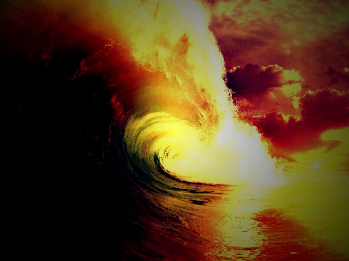 Цунами обои