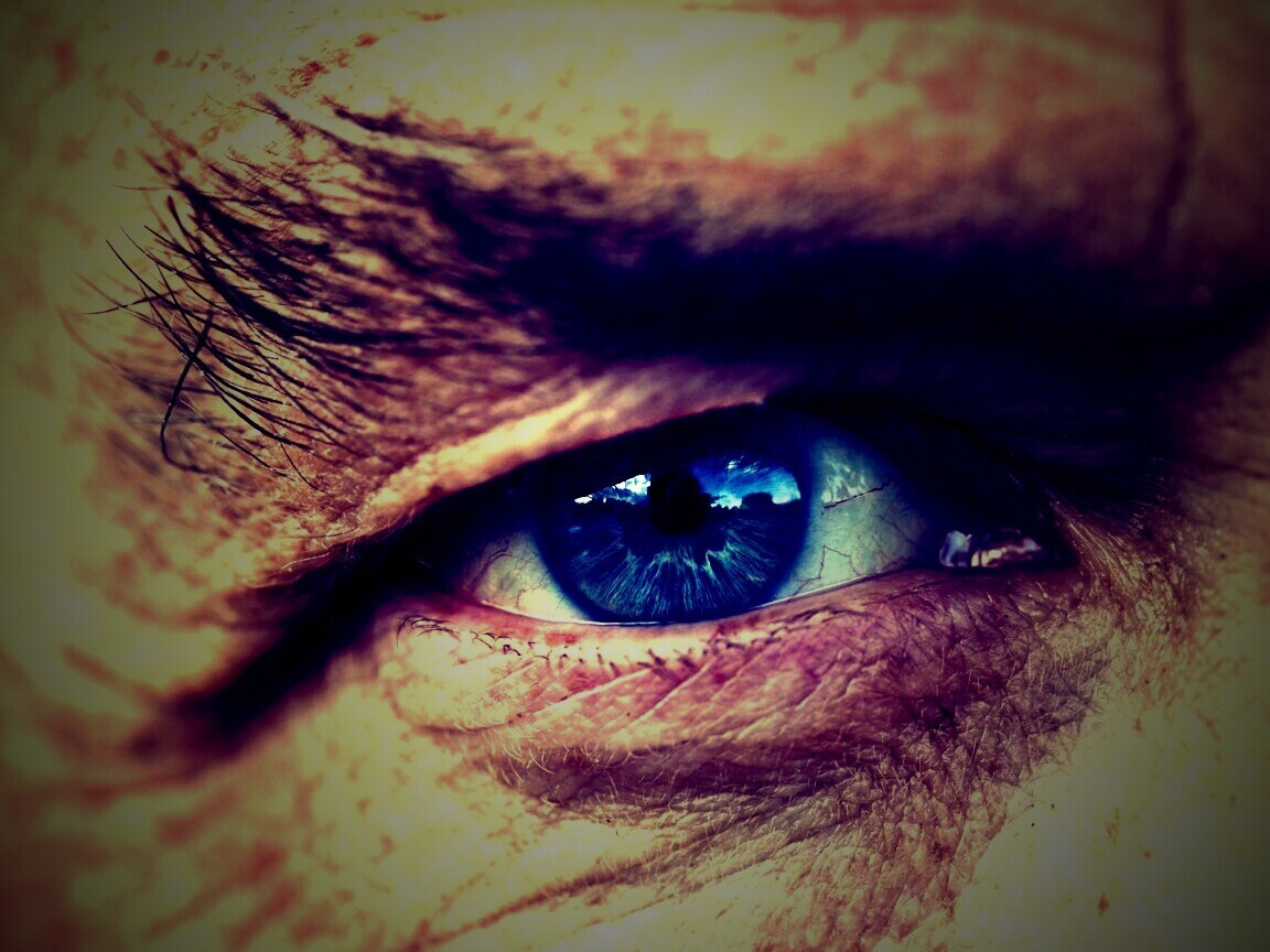 Глаз пожилого человека обои