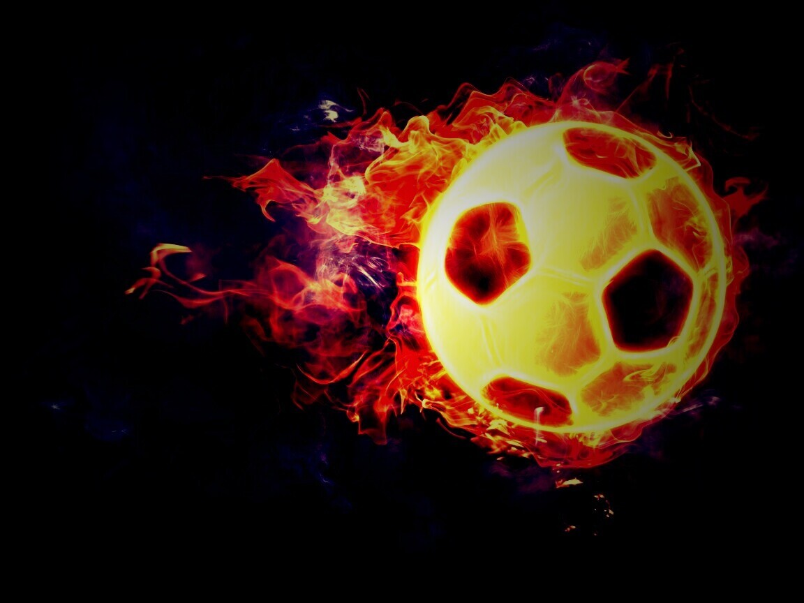 Огненный мяч обои