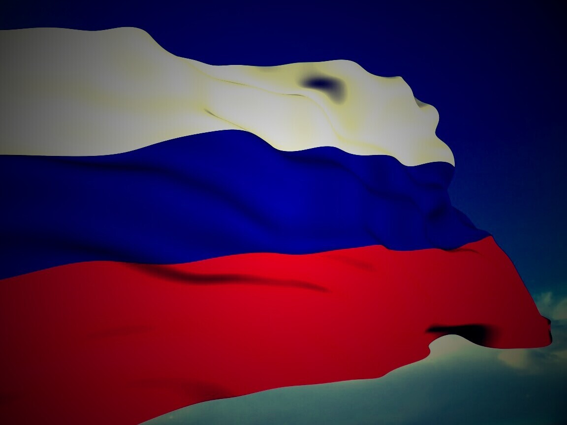 Флаг России обои