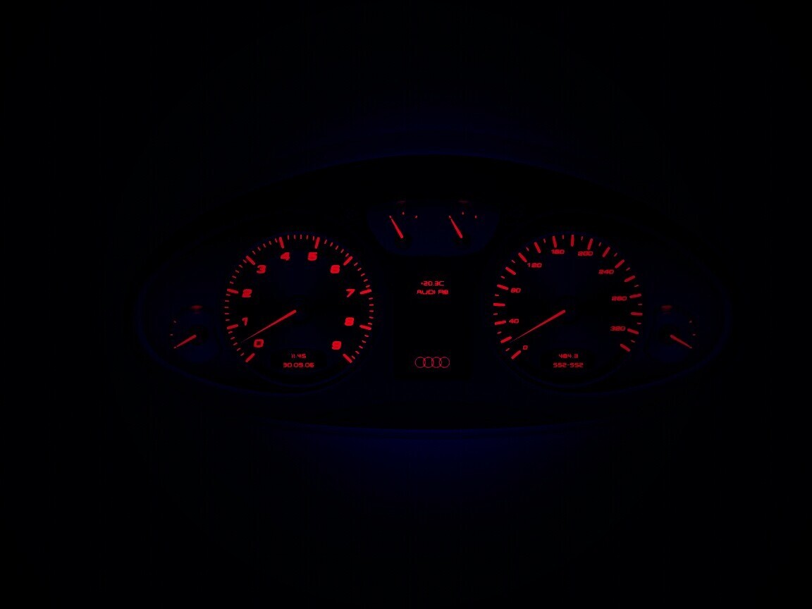 Приборная панель Audi обои