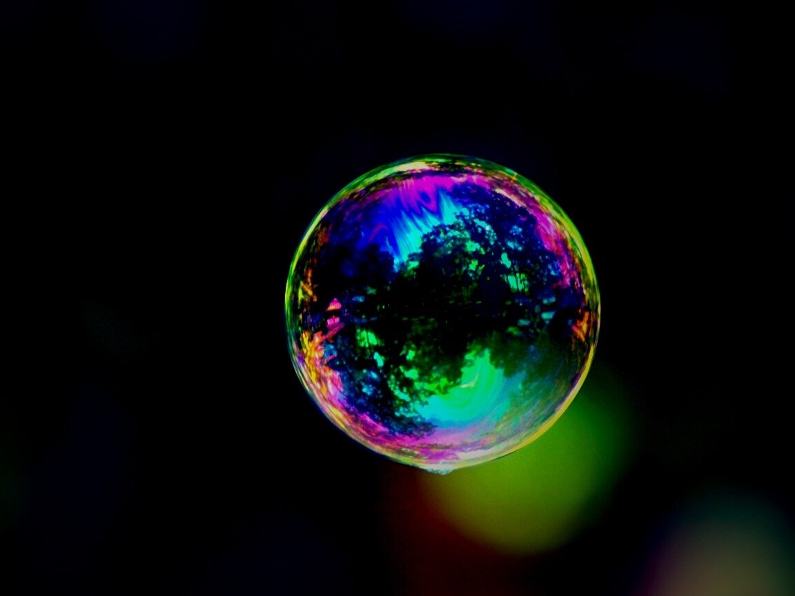 Мыльный пузырь обои