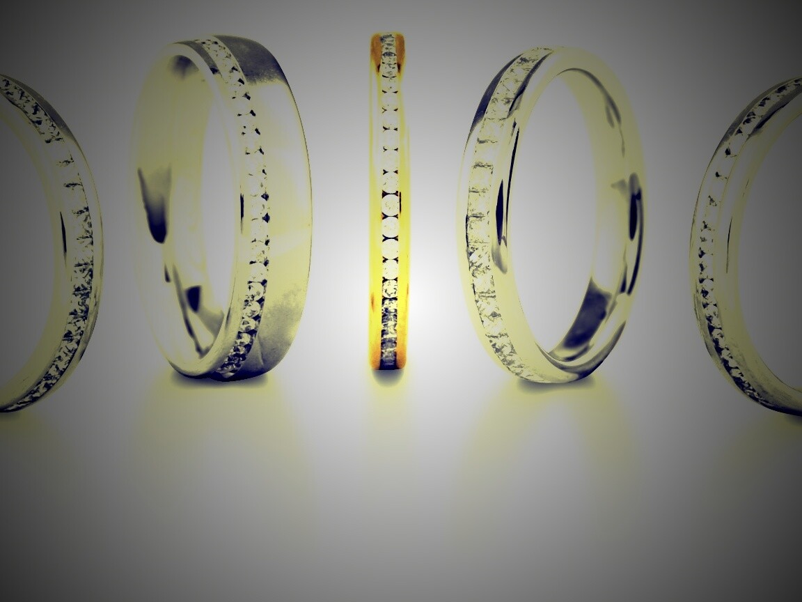 Кольца обои