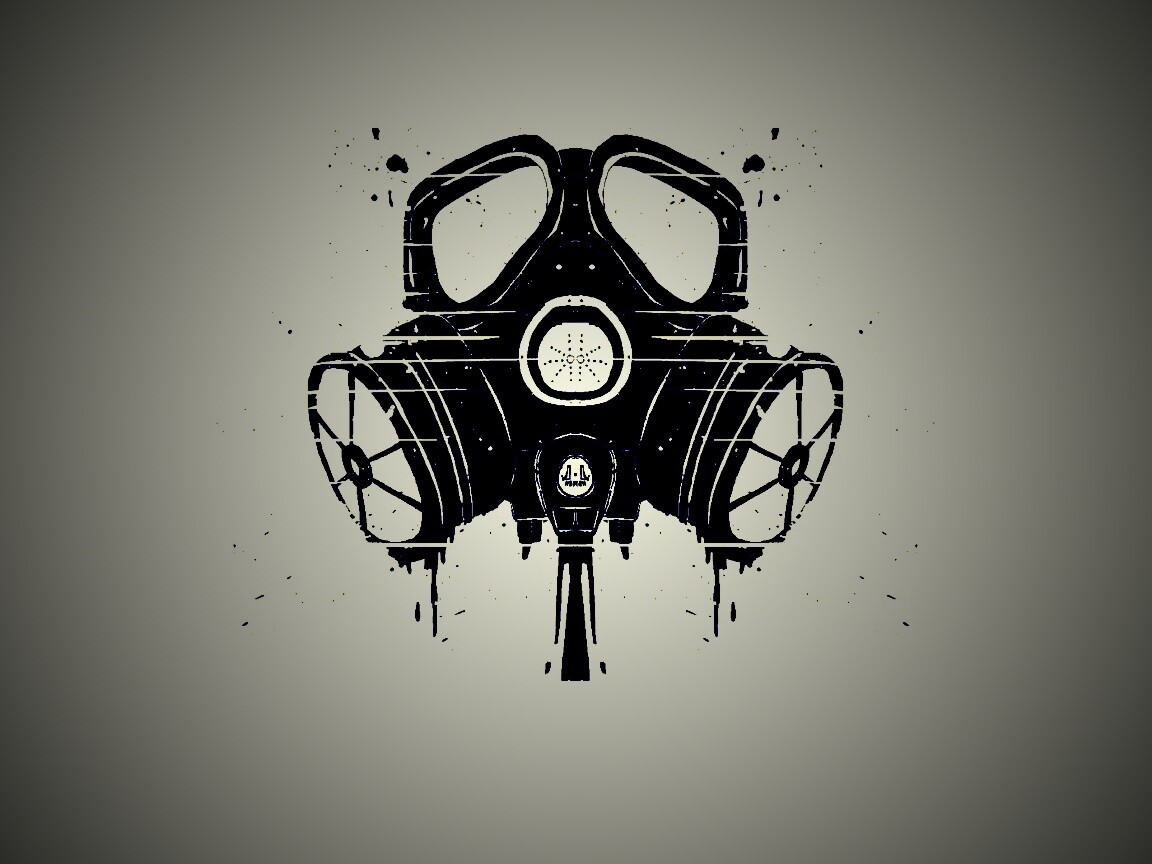 Противогаз обои