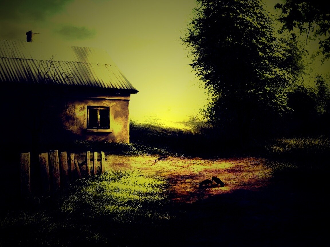 Проклятый дом обои