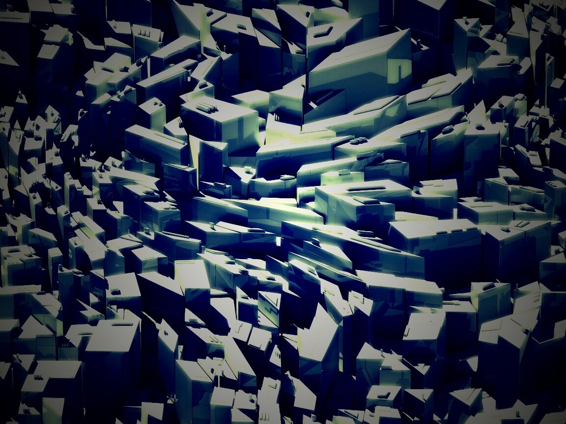 Городская абстракция обои