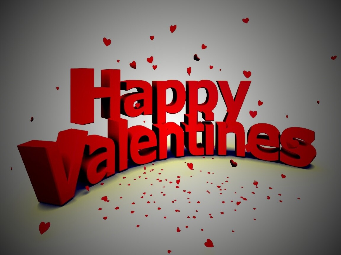 Счастливого дня Святого Валентина! обои