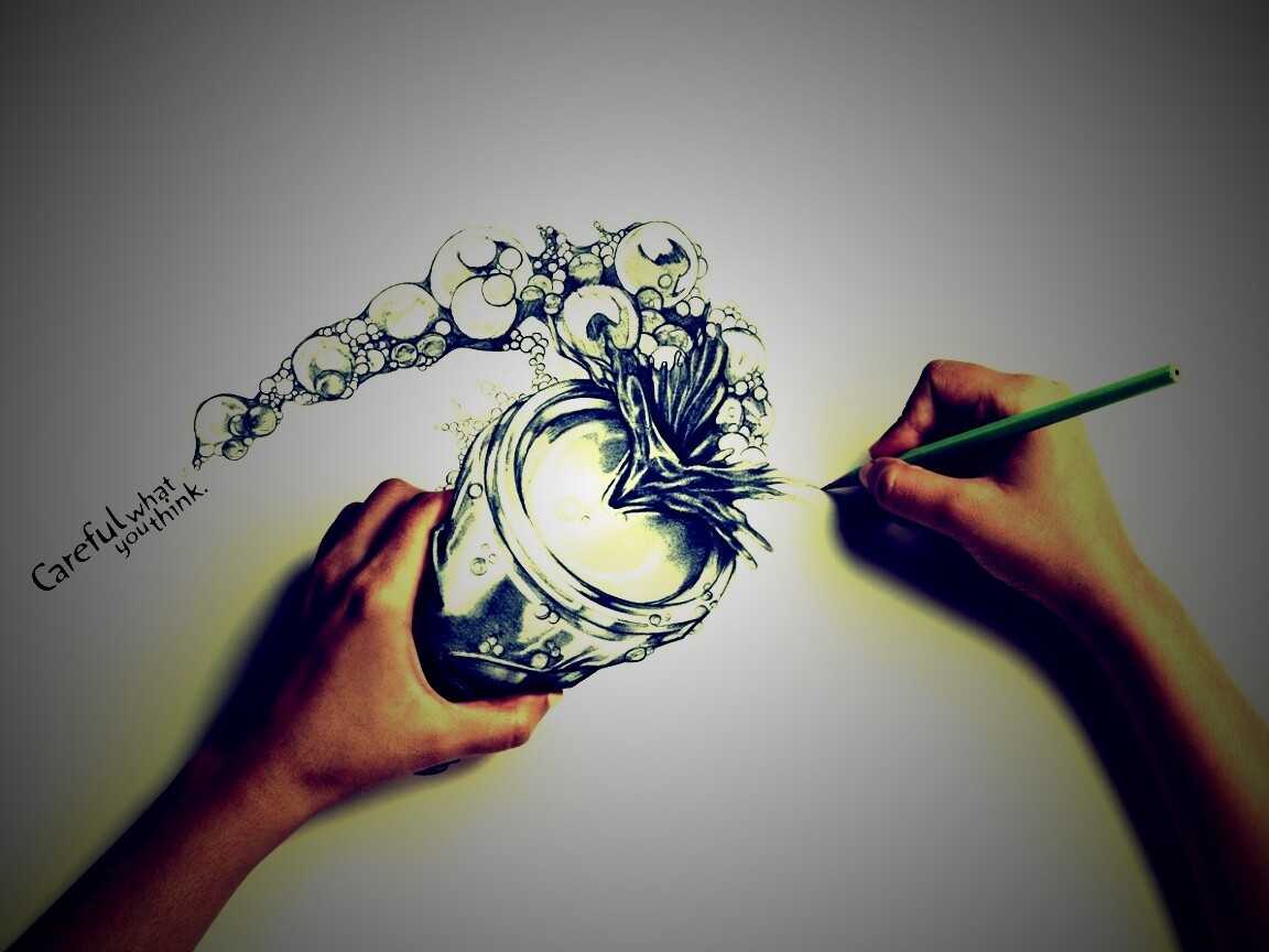 Осторожнее с тем о чем думаешь обои